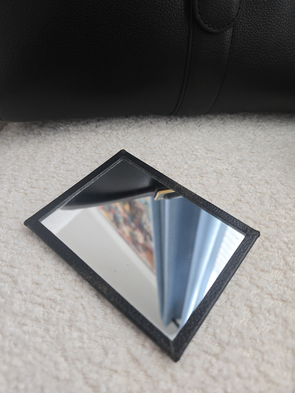 Delvaux Black Leather Clutch with Gold Accent Excellent Condition - Picture 4 of 16
